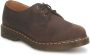 Dr. Martens Crazy Horse Leren Oxford Schoenen Donkerbruin Brown - Thumbnail 2