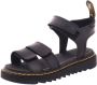 Dr. Martens Klaire J Black T Lamper leren sandalen zwart Meisjes Leer Effen 32 - Thumbnail 4