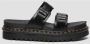Dr Martens Myles Brando Buckle Slide Sandels Dr. Martens Zwart Heren - Thumbnail 2