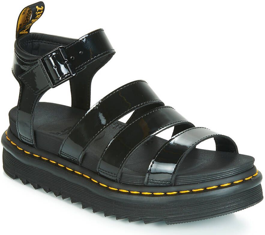 Dr. Martens Sandalen BLAIRE BLACK PATENT LAMPER
