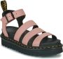 Dr. Martens Roze sandalen voor dames met gesp strik Pink Dames - Thumbnail 2