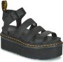 Dr. Martens Stijlvolle en comfortabele platte sandalen voor vrouwen Black Dames - Thumbnail 3