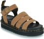 Dr. Martens Nubuck Tumbled Sandalen Lente Zomer Collectie Beige Dames - Thumbnail 5