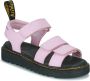 Dr. Martens Roze Athena Sandalen met Velcro Band Pink Heren - Thumbnail 1