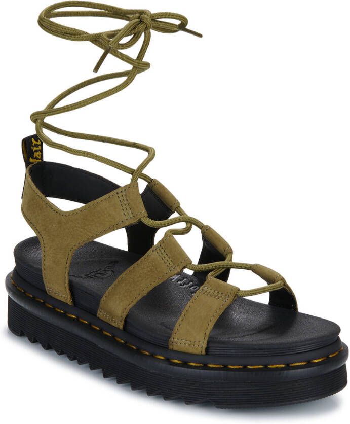 Dr. Martens Sandalen Nartilla Muted Olive Tumbled Nubuck