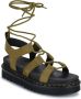 Dr. Martens Sandalen Nartilla Muted Olive Tumbled Nubuck - Thumbnail 3