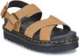 Dr. Martens Sandalen Voss II Sandal Tan Suede - Thumbnail 2