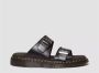 Dr. Martens Zwarte Platte Sandalen met Gespdetail - Thumbnail 4