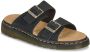 Dr. Martens Josef suède slippers zwart - Thumbnail 3