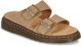 Dr. Martens Josef suède slippers Savannah Tan Bronx - Thumbnail 3