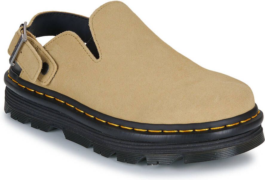 Dr. Martens Slippers ZebZag Mule Savannah Tan EH Suede