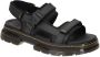 Dr. Martens Zwarte Poly Platte Sandalen voor Mannen Black Heren - Thumbnail 2