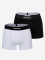 Dsquared Teenslippers DCX210070 TWIN 2PACK TRUNK-010 BLACK WHITE - Multicolor