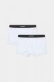 Dsquared Teenslippers DCX210070 TWIN 2PACK TRUNK-100 WHITE - Wit