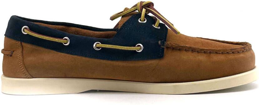 Duca Di Morrone Bootschoenen Santiago Suede Brown Blue