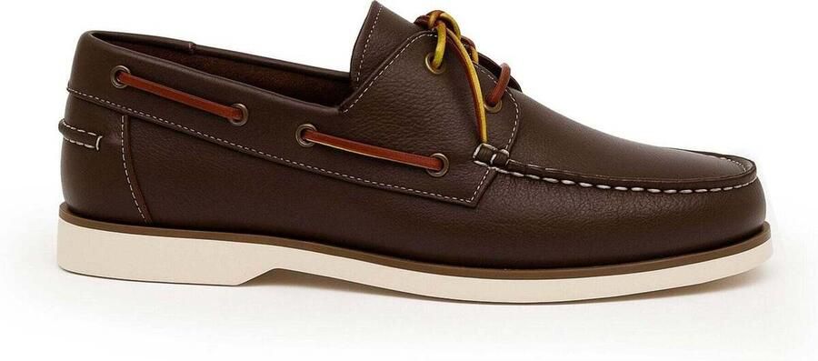 Duca di Morrone Elegante Heren Suede Moccasins Brown Heren - Foto 2