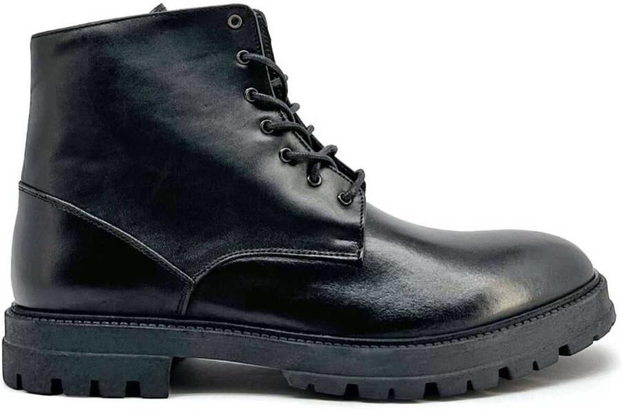 Duca Di Morrone Laarzen CIRO-PELLE black