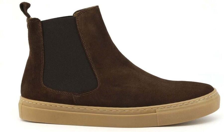 Duca di Morrone Suede Chelsea Laarzen Casual Stijl - Foto 2