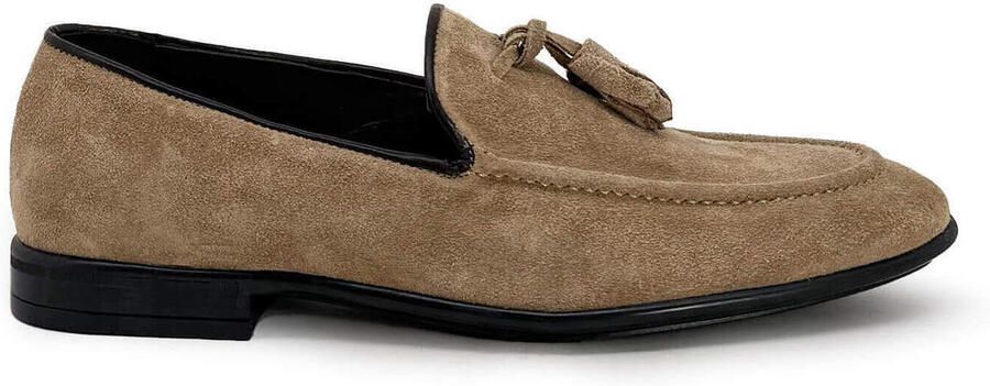 Duca Di Morrone Instappers Ascanio Suede Dove Gray - Foto 2