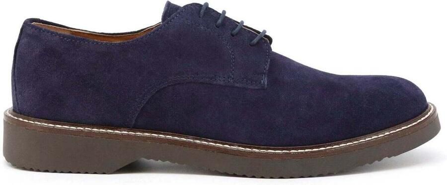 Duca Di Morrone Nette Schoenen Alessio Suede Blue