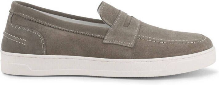 Duca di Morrone Italiaanse suède loafers met leren binnenzool - Foto 2