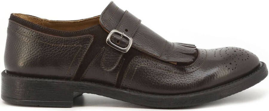 Duca Di Morrone Nette Schoenen Samuele Leather Dark Brown