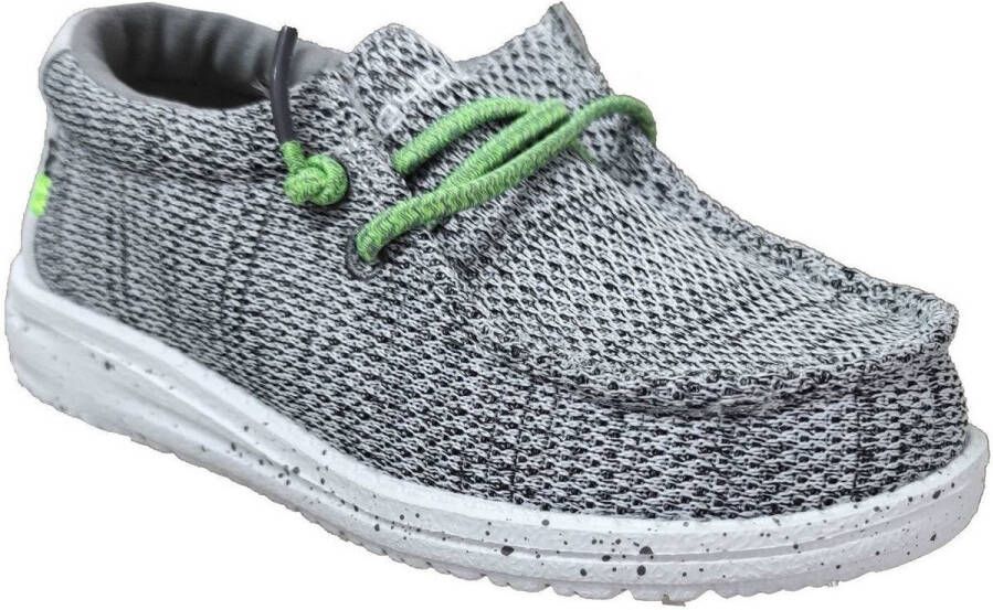 HEYDUDE Lage Sneakers Wally kids sox