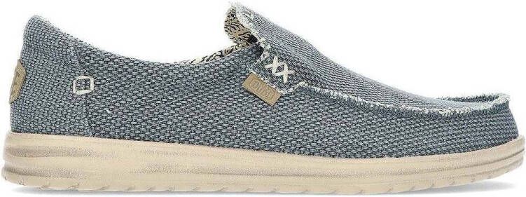 HEYDUDE Instappers Heren Mikka Braided Maat: 43 Materiaal: Textiel Kleur: Blauw - Foto 6