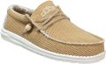 Hey Dude HEYDUDE Wally Braided Heren Instappers Ocra | Geel | Katoen - Beige