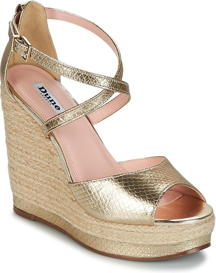 Dune London Sandalen met sleehak KANDIS