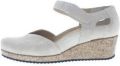 Durea Sandalen met sleehak 5752 - Taupe