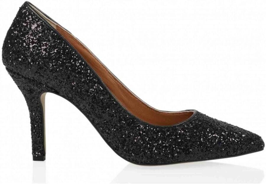 Dwars Laarzen 251015-02 Mykonos Glitter Black 3000