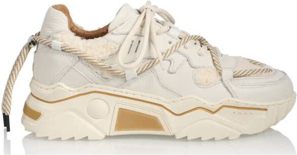 Dwars Lage Sneakers Jupiter teddy J5554C-28 off white 3340