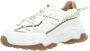 DWRS The label BLACK FRIDAY DEAL Dames Sneakers Wit Leer - Thumbnail 4