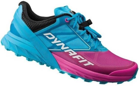 Dynafit Alpine Trail Running Schoenen Dames Turquoise Pink Glo