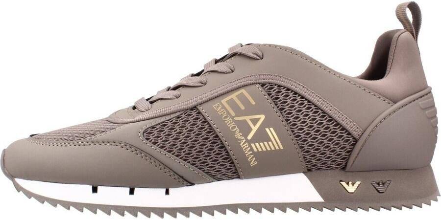 Ea7 emporio ar i Black & White Laces Schoenen Grijs - Foto 2