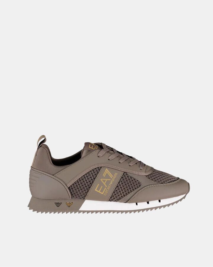 Ea7 emporio ar i Black & White Laces Schoenen Grijs - Foto 4