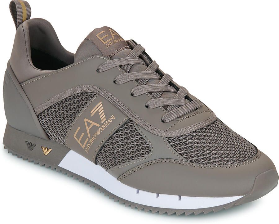 Ea7 emporio ar i Black & White Laces Schoenen Grijs - Foto 3