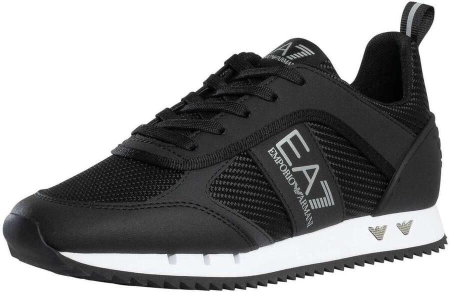 Emporio Armani EA7 Lage Sneakers Mesh logo-sneakers