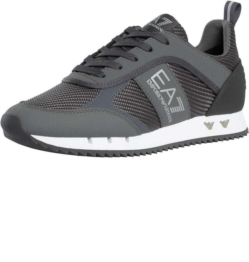 Emporio Armani EA7 Lage Sneakers Mesh logo-sneakers