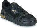 Emporio Armani EA7 Lage Sneakers NEW PREMIUM COUR - Zwart