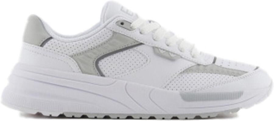 Emporio Armani EA7 Witte Sneakers met Contrastinzetten - Foto 2