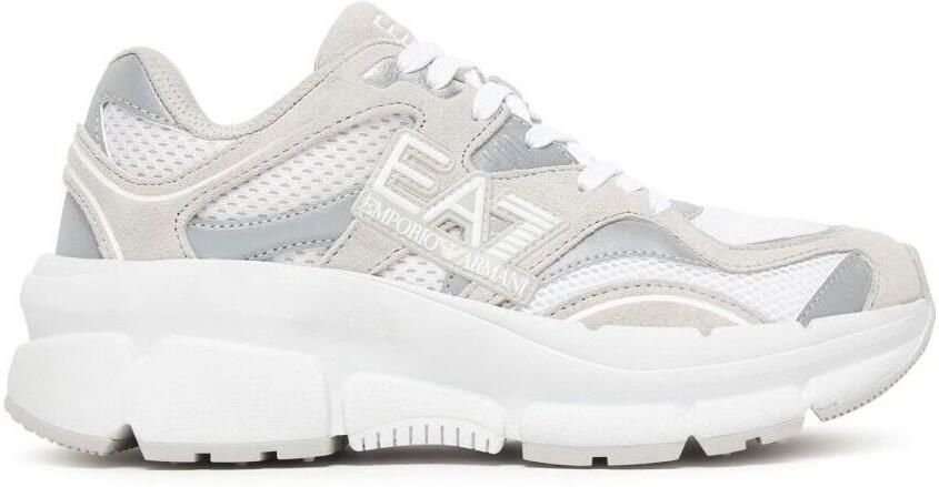 Emporio Armani EA7 Lage Sneakers X8X237 XK425-MZ03 WHITE VAPOR BLUE