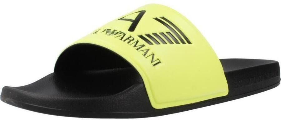 Emporio Ar i Ea7 7x000108_af15118 Slippers Geel - Foto 4