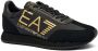 Ea7 Emporio Ar i Lage Sneakers Runner Trainers Triple Black Gold - Thumbnail 2