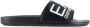 Ea7 Emporio Ar i Teenslippers Visibility Logo Slides Black White - Thumbnail 16