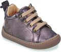 Easy Peasy Hoge Sneakers MY DODU LACET - Bruin