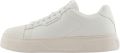 Armani Exchange Sneakers van leermix met logodetail model 'Lion' - Offwhite