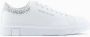 Armani Exchange Klassieke witte herensneakers White Heren - Thumbnail 3
