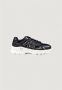 Ar i Exchange Lace-Up Polyester Sneakers with Laces Black - Thumbnail 2